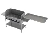 MUE Gas-Kombibräter 6-flammig