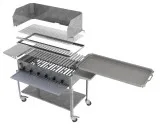 MUE Gas-Kombibräter 6-flammig