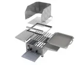 MUE Gas-Kombibräter 2-flammig