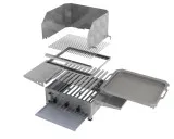 MUE Gas-Kombibräter 3-flammig