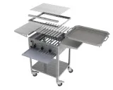 MUE Gas-Kombibräter 3-flammig