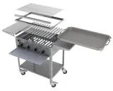 MUE Gas-Kombibräter 4-flammig