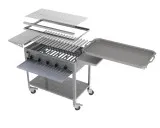 MUE Gas-Kombibräter 5-flammig