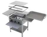 MUE Gas-Kombibräter 3-flammig