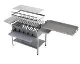 MUE Gas-Kombibräter 5-flammig