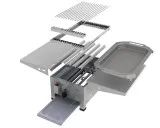 MUE Gas-Kombibräter 1-flammig