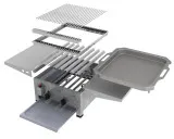 MUE Gas-Kombibräter 2-flammig