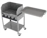 MUE Gas-Kombibräter 4-flammig