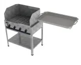 MUE Gas-Kombibräter 4-flammig