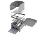 MUE Gas-Kombibräter 2-flammig