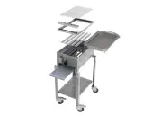 MUE Gas-Kombibräter 1-flammig