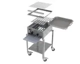 MUE Gas-Kombibräter 2-flammig