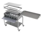 MUE Gas-Kombibräter 5-flammig