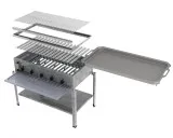 MUE Gas-Kombibräter 5-flammig