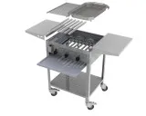 MUE Gas-Kombibräter 3-flammig