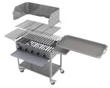 MUE Gas-Kombibräter 5-flammig