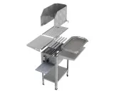 MUE Gas-Kombibräter 1-flammig