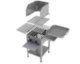 MUE Gas-Kombibräter 2-flammig