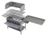 MUE Gas-Kombibräter 5-flammig