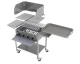 MUE Gas-Kombibräter 4-flammig