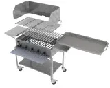 MUE Gas-Kombibräter 5-flammig