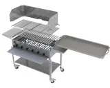 MUE Gas-Kombibräter 6-flammig