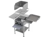 MUE Gas-Kombibräter 2-flammig