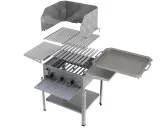 MUE Gas-Kombibräter 3-flammig