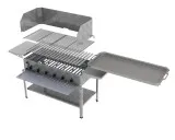 MUE Gas-Kombibräter 6-flammig