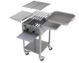 MUE Gas-Kombibräter 2-flammig