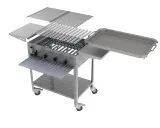 MUE Gas-Kombibräter 4-flammig