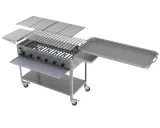 MUE Gas-Kombibräter 6-flammig