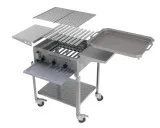 MUE Gas-Kombibräter 3-flammig