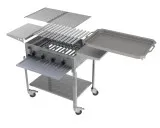 MUE Gas-Kombibräter 4-flammig