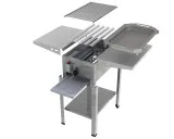 MUE Gas-Kombibräter 1-flammig