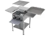 MUE Gas-Kombibräter 2-flammig