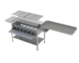 MUE Gas-Kombibräter 6-flammig