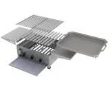 MUE Gas-Kombibräter 3-flammig