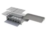 MUE Gas-Kombibräter 5-flammig