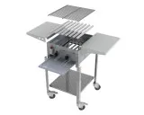 MUE Gas-Kombibräter 2-flammig