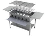 MUE Gas-Kombibräter 5-flammig