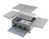 MUE Gas-Kombibräter 3-flammig