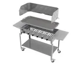 MUE Gas-Kombibräter 6-flammig