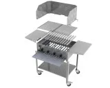 MUE Gas-Kombibräter 4-flammig