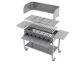 MUE Gas-Kombibräter 6-flammig