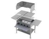 MUE Gas-Kombibräter 4-flammig