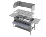 MUE Gas-Kombibräter 6-flammig