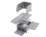 MUE Gas-Kombibräter 2-flammig