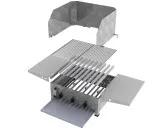 MUE Gas-Kombibräter 3-flammig