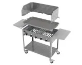 MUE Gas-Kombibräter 5-flammig